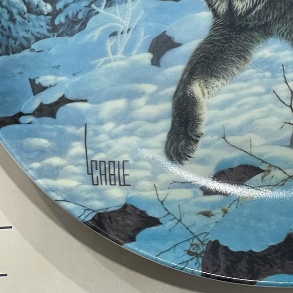 The Lynx Collectors Plate - Picture 4 of 4